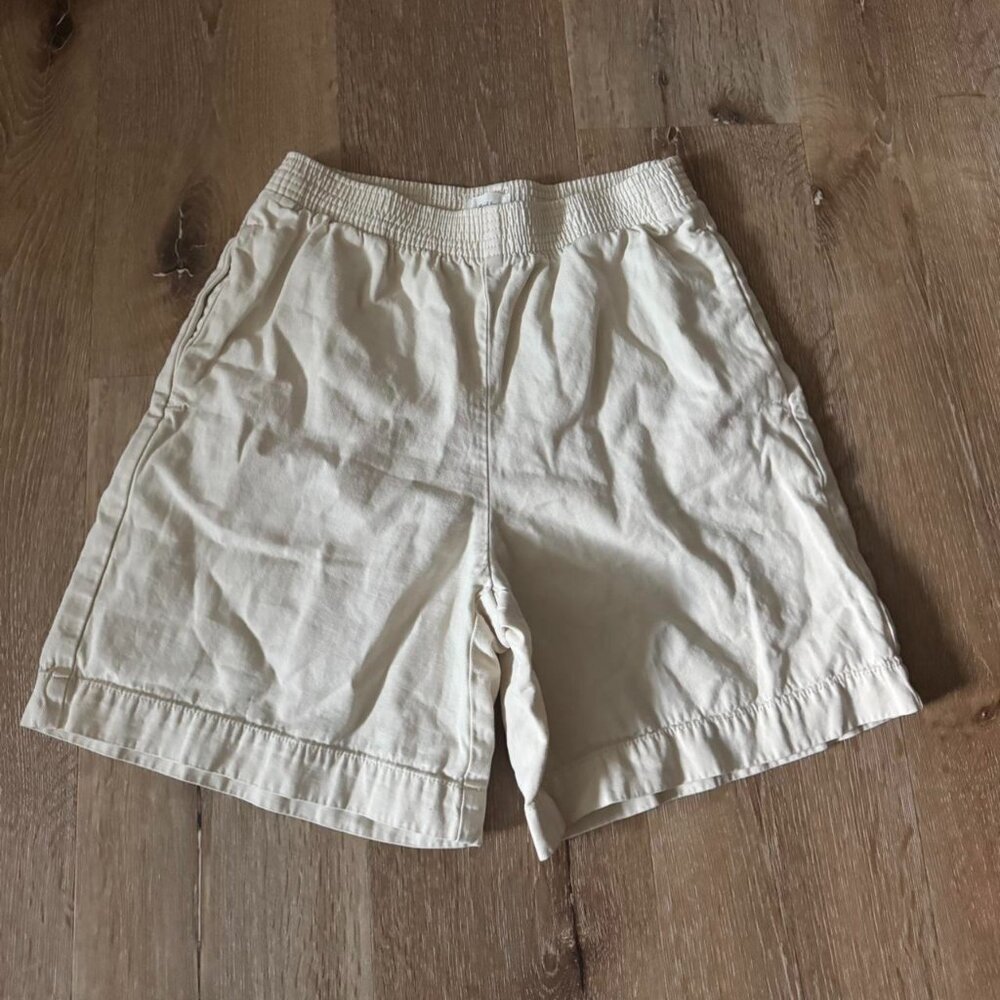 Aritzia Wilfred Free Nova 7” Cotton Linen Shorts‎ size XS